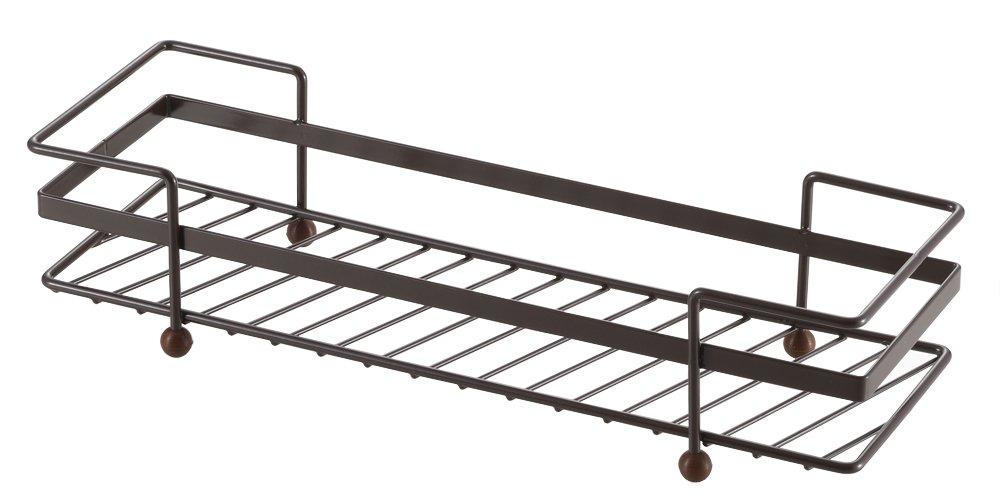 

Yoshikawa Made in Japan Shampoo Rack Single Tier Brown 1305527