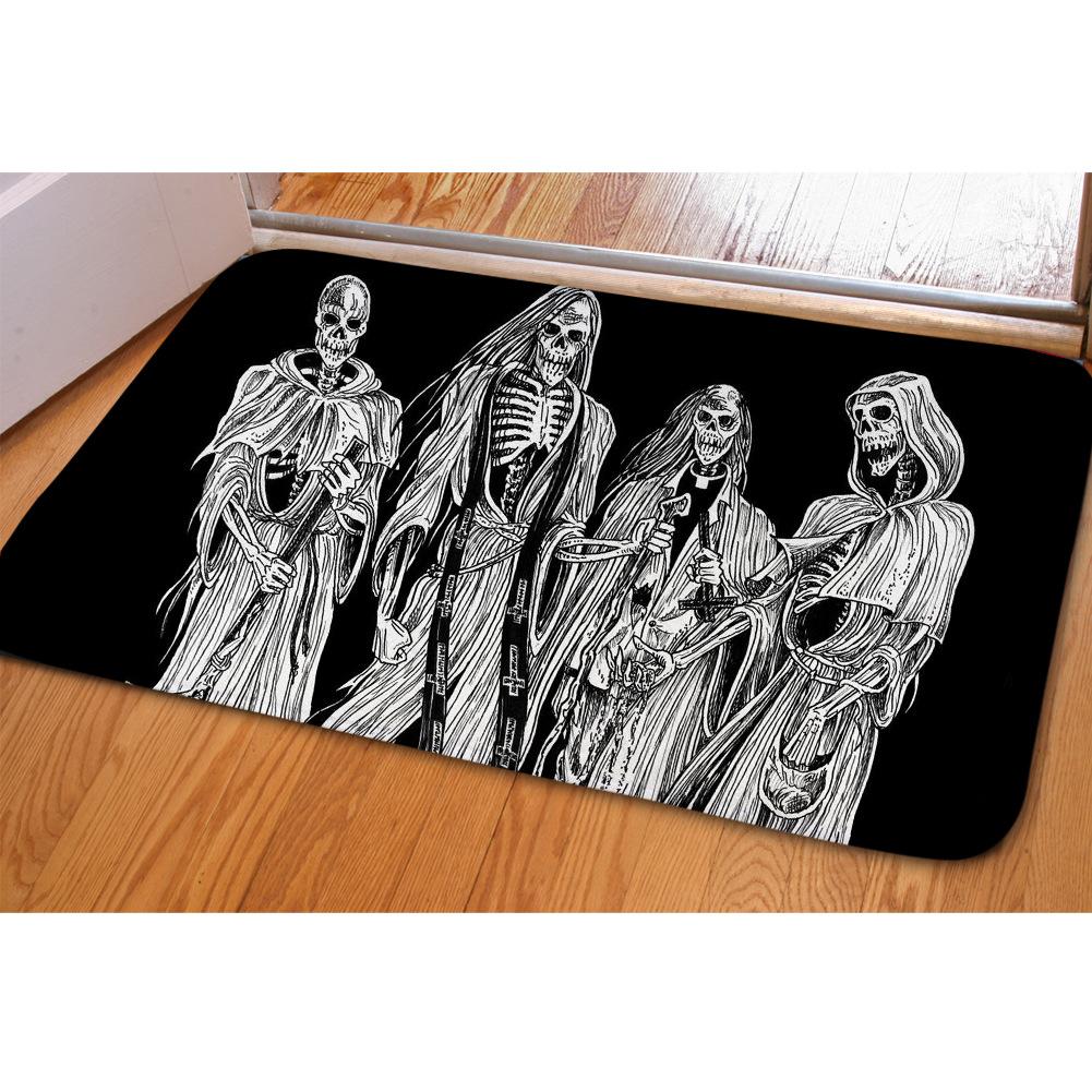 Banksy Bath Mat Graffiti Love Deep Loving And Embracing Couple With Diving Helmets On Dark Gray Doormat Carpet Door Home Decor