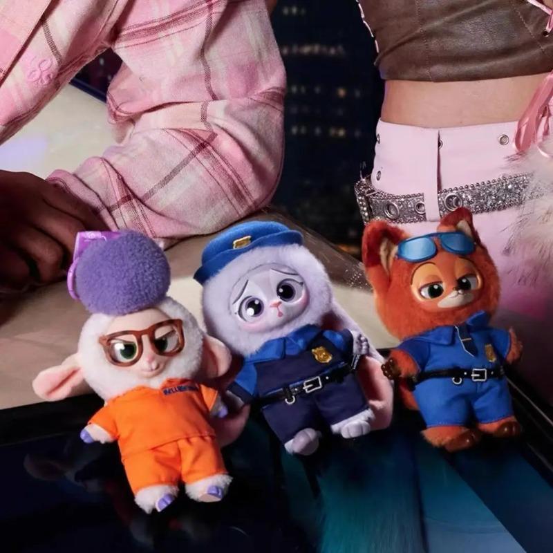 Nuova Blind Box Disney Zootopia Portachiavi Nick e Judy Collezione Moda Giocattolo Regali Scatola Misteriosa Casuale