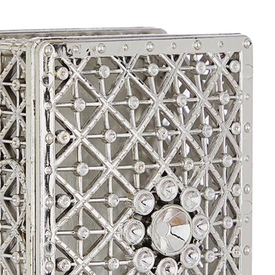 Vintage Hollow Out Jewelry Box Gold/Silver Plated Plastic Candy Box Wedding Party Favor Box for Ring Earrings Necklace Bridal Shower Birthday Supplies