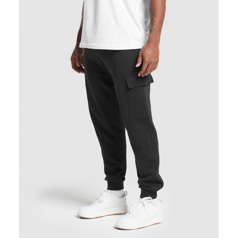 

Джоггеры-карго GYMSHARK Rest Day Essentials, черные A6A2G BB2J XS