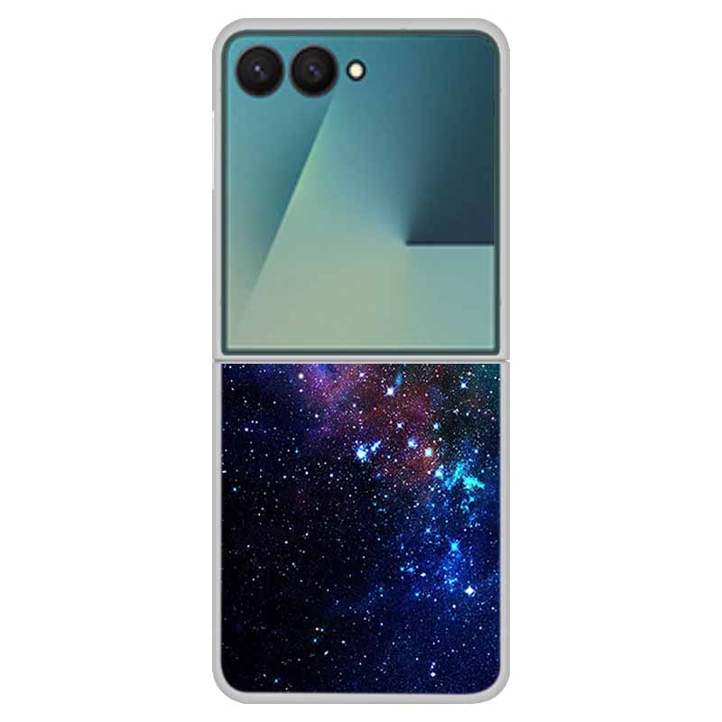 Phone Case For Samsung Galaxy Z Flip 7 5G Case ZFlip 7 Funda 6.9" Clear Plastic / PC Hard Coque For Samsung Galaxy Z Flip7 Cases