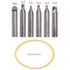 Milling Cutter Drill Bit Set High Hardness Sleeve Vertical Spare Parts Tool