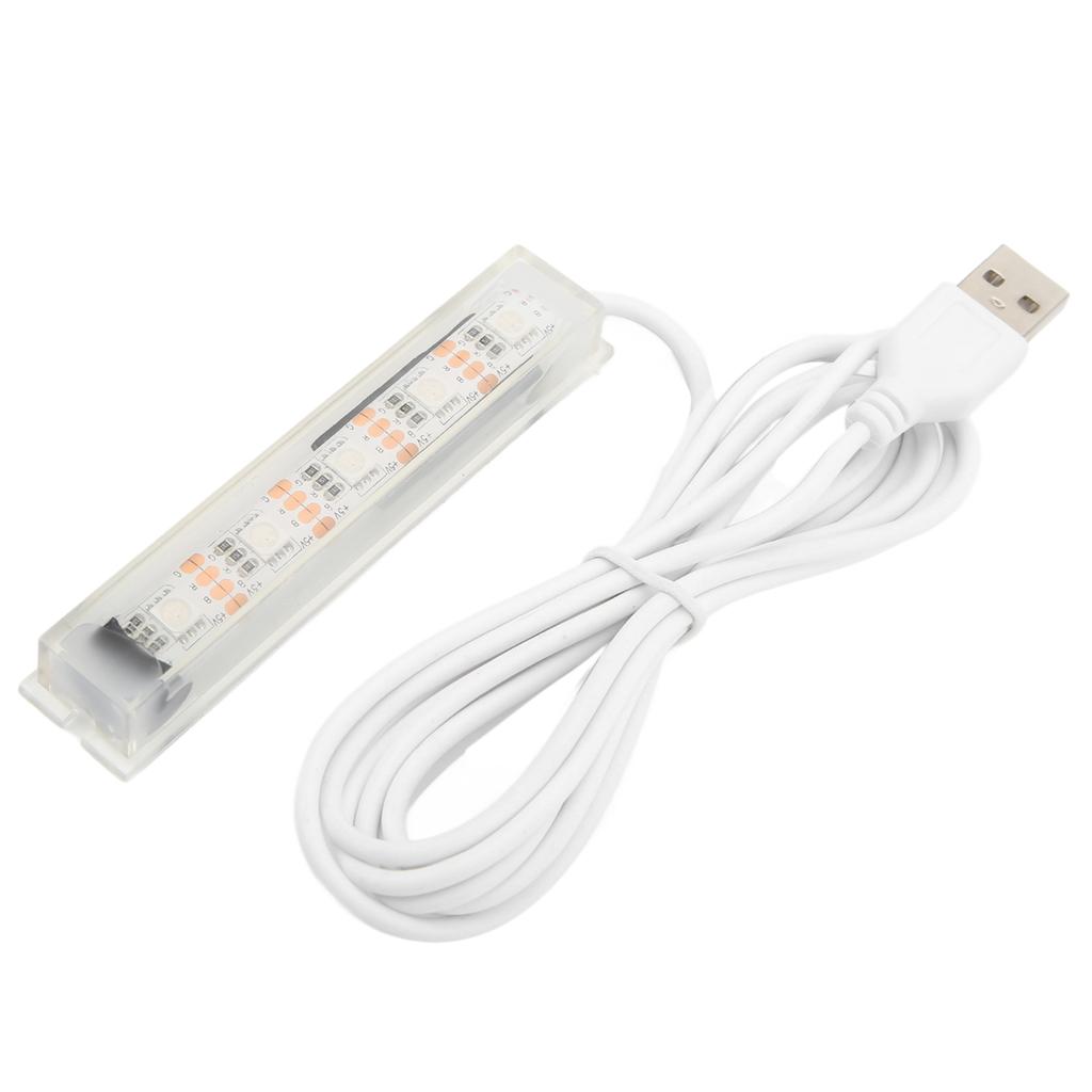 USB Aquarium Light Remote Control Colorful Fish Tank LED Lamp for Micro Landscape for Small Aquariums Fish Tanks