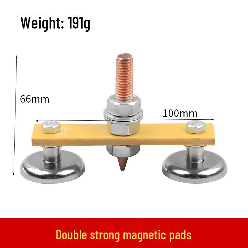 Magnetic Grounding Tool for Sheet Metal Repair and Wire Shaping