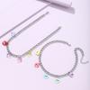 Fashionable Simple Heart Pendant Necklace Crafted From High Quality Alloy Material