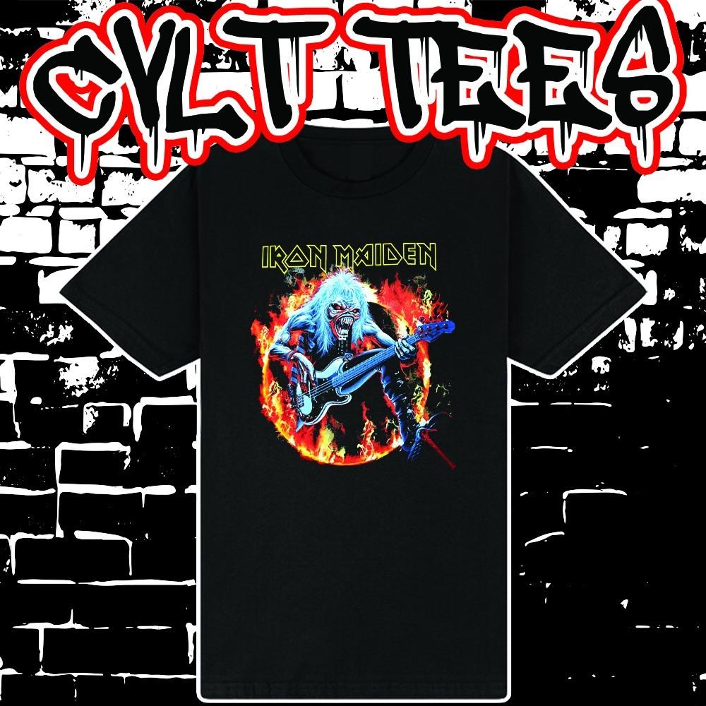 Iron Maiden style Band Tee ~ 100% Cotton Unisex T-Shirt XXXL