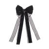 White Girls Hair Ornament Lace Bow Cosplay Headdress Cute Lolita Hair Clip  Hair Accessories