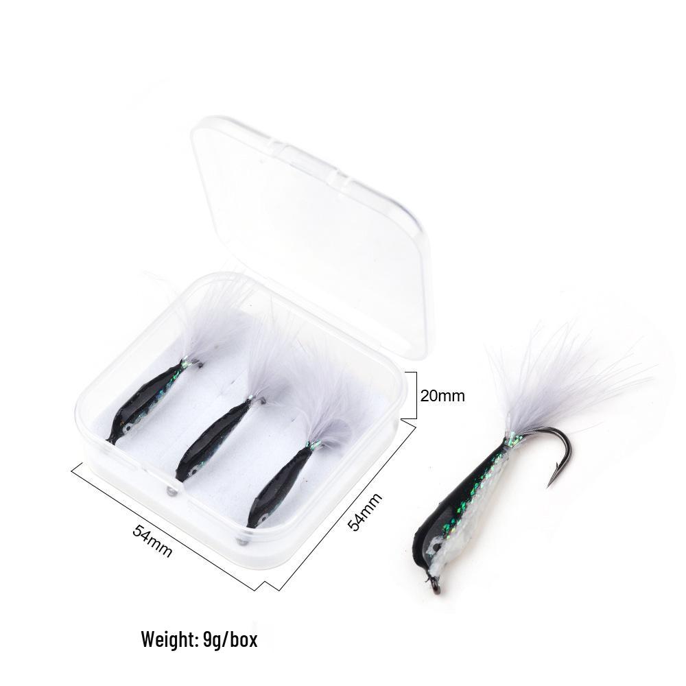 

Bionic Minnow Perch & Catfish Artificial Lure for Trout, Bass, Pike Size 4#