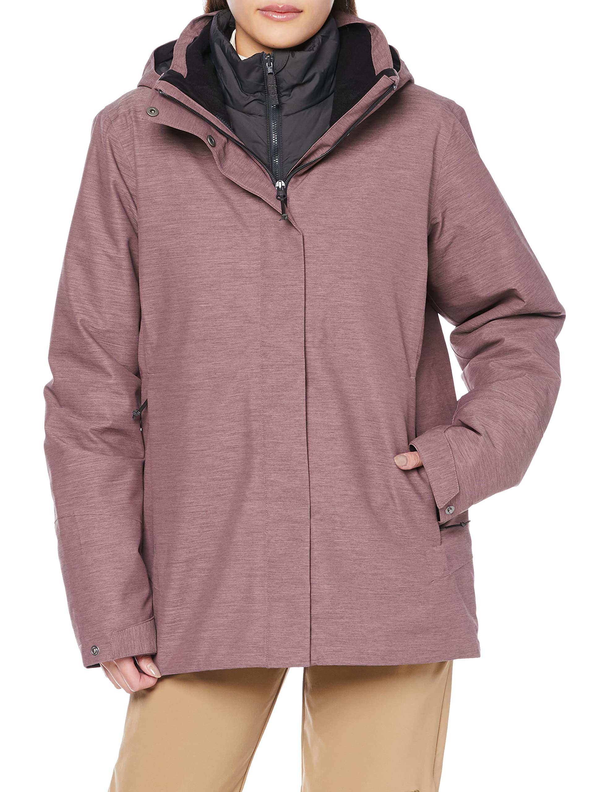 

Waterproof Jacket POBEDA in 1 Jacket POBEDA III 3 in 1 JKT W H ROSE BROWN XL [Millet] Women s