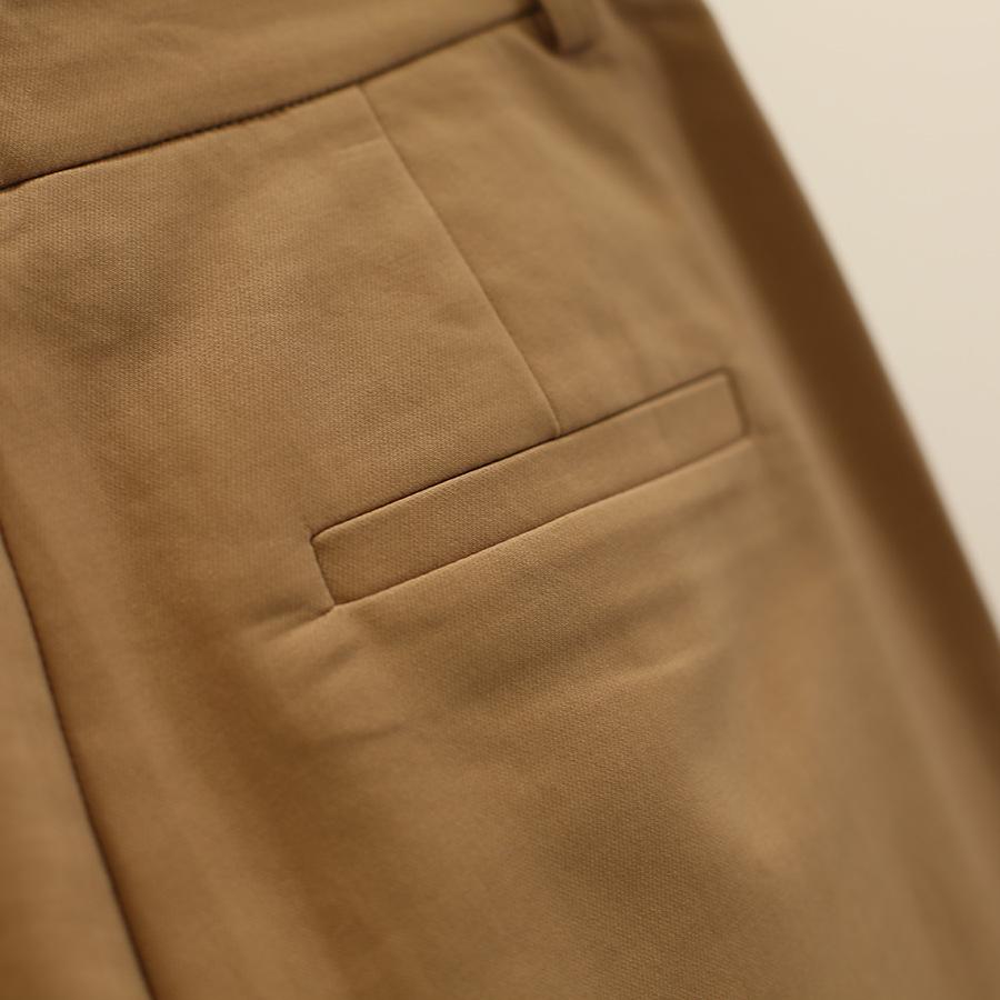 Wei Mei High-Waisted Slim Fit Slit Pants - Fall Collection