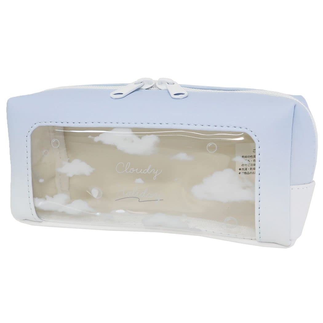 

[Pen Pouch] PVC Windowed Box Pen Case/CLOUDY HOLIDAY