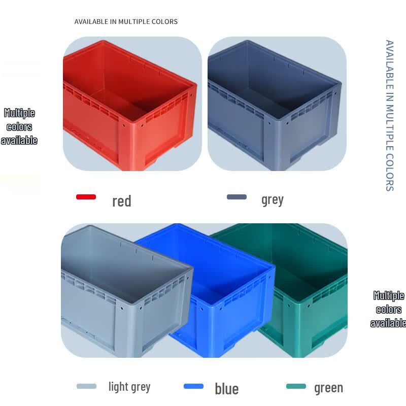Industrial Stackable Plastic Storage Box with Lid