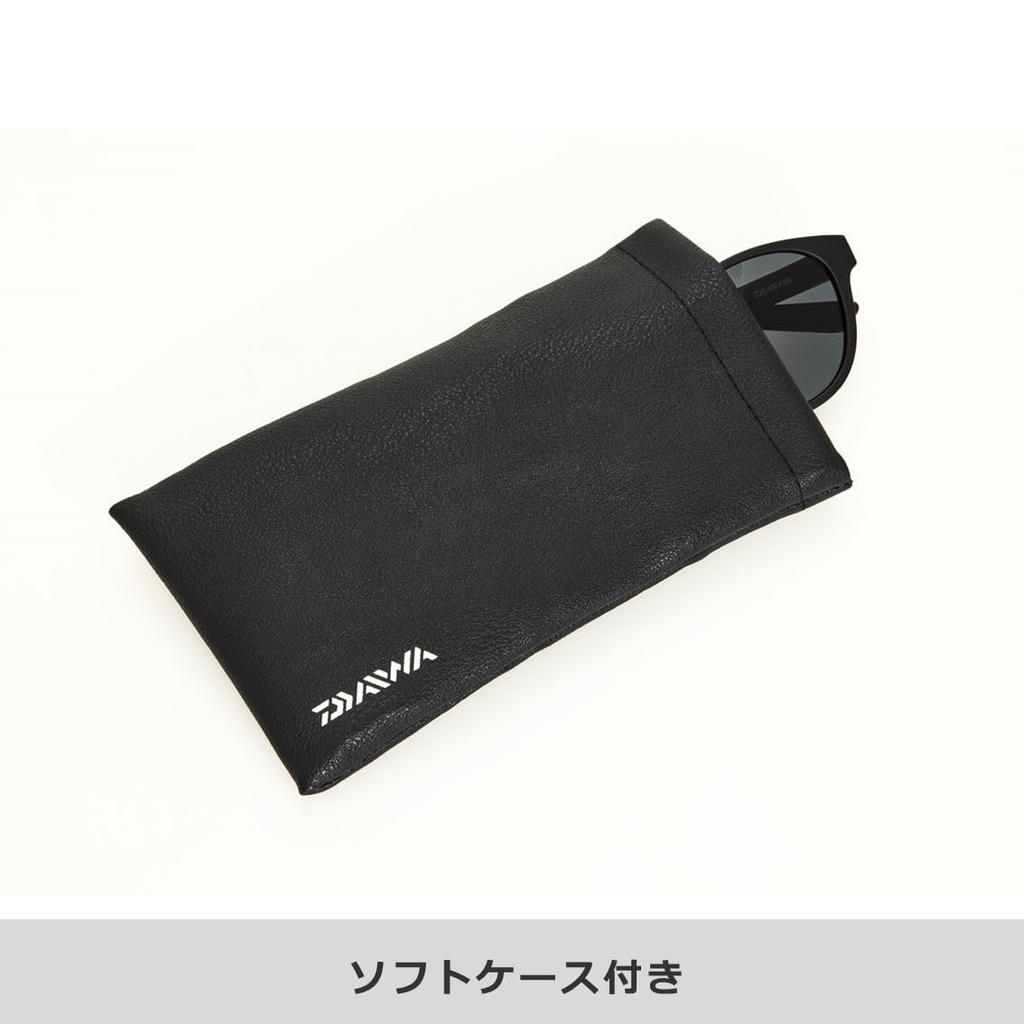 Daiwa Triacetate Polarized Glasses Gray Red Mirror DN-8014