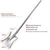 Nai Duo 316 Stainless Steel Large Flat Head Utility Shovel