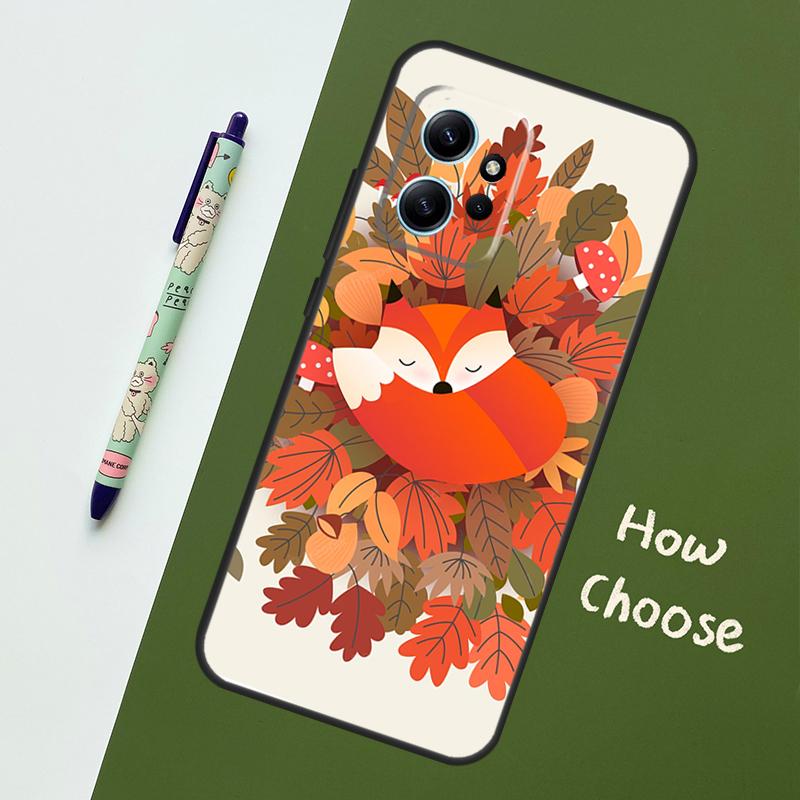 Herbstblätter Fall Fuchs Hülle Für Xiaomi Redmi Note 15 Pro Plus 14 13 10 11 12 Hülle Für Redmi 15C 15 13C 12C 14C 10C