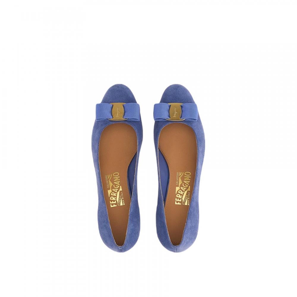 Salvatore Ferragamo Ferragamo Vara Women s Pumps Blue blue