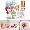 Handmade DIY Felt Toy Non-Finished Needle Felting Kits Easy for Beginners