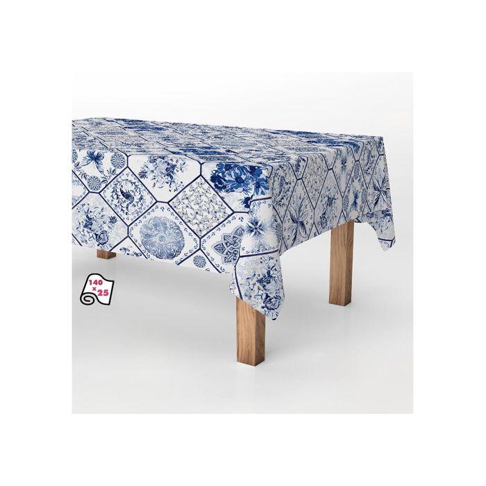 Nappe Antitache Rol Céramique Bleue 140cm X 25m Exma - Exma