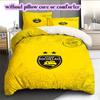 Stade Rochelais rugby Pattern Bedding,Quilt Set Quilt Cover Pillowcase Home Birthday Gift (1*duvet cover+2*pillowcase,without core)