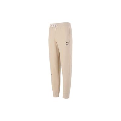 Club-Jogginghose Mit Gesticktem Logo Und Bündchen an den Knöcheln Herren Unterteile Khaki 533202-20