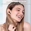 Wireles Smart Touch Screen Active Noise Cancelling Earbuds In Ear Work Headphones ANC Touchscreen Earphones TWS True Wireless Earbuds Bluetooth 5.3