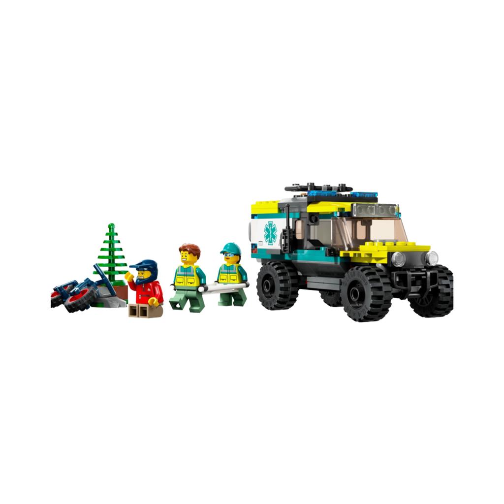 Lego 4x4 Geländewagen Krankenwagen Rettung