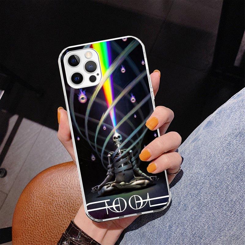 Band T-Tool Schism Phone Case For iPhone 17 Air 16 Pro Max 16E 15 + 14 Plus 11 12 13 Mini 7 8 SE Gift Print Cover Fundas