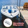 Marine Lift Rope Bolt  Heavy Duty Precision Hardware Pull Up Boat Cleat  for Sailboats Kayak Outdoor Sports Fishing Hulls