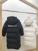 Doudoune Mi-longue au Genou 2025 pour Garçons et Filles - Manteau d'Hiver Épais, Chaud et Tendance Parent-Enfant