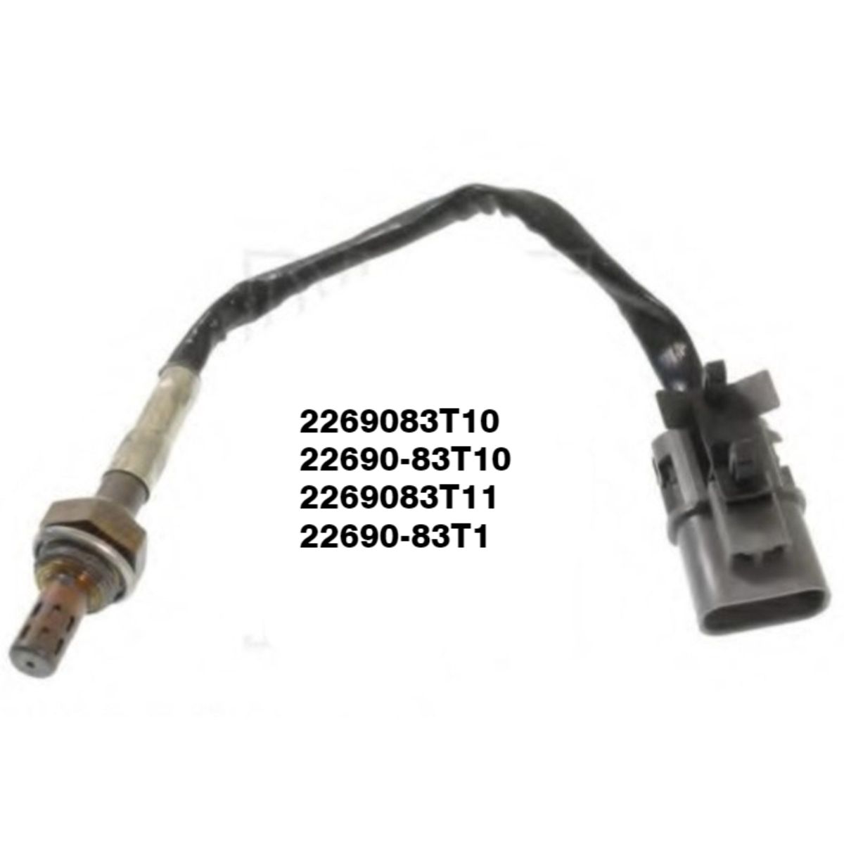 Suitable for nissan oxygen sensor 2269083t10; 22690-83t10, 2269083t11, 22690-83t1