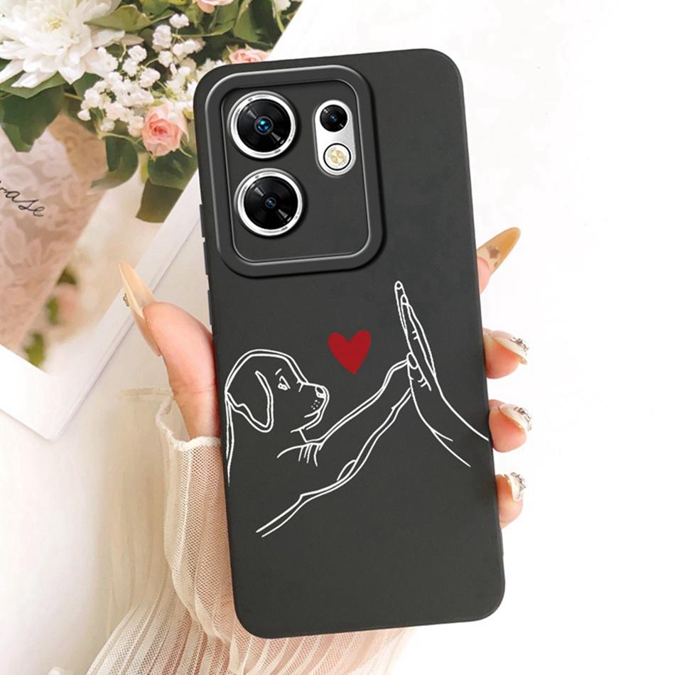 For Infinix Zero 30 4G 5G X6731 X6731B Fashion Dusk Beach Painting Phone Case For Infinix Zero30 Soft Silicone Covers Bumpers