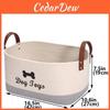 Nordic Style Cotton Woven Storage Bin For Toys Books And Laundry In Modern Living Rooms