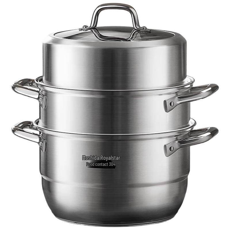 Royalstar 304 Stainless Steel Multi-Layer Steamer Pot