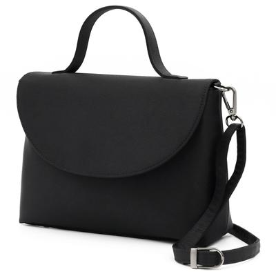 Plex Formal Bag, 2-Way Handbag/Shoulder Bag, A5 Size, Black, for Weddings, Funerals, School, and Special Occasions