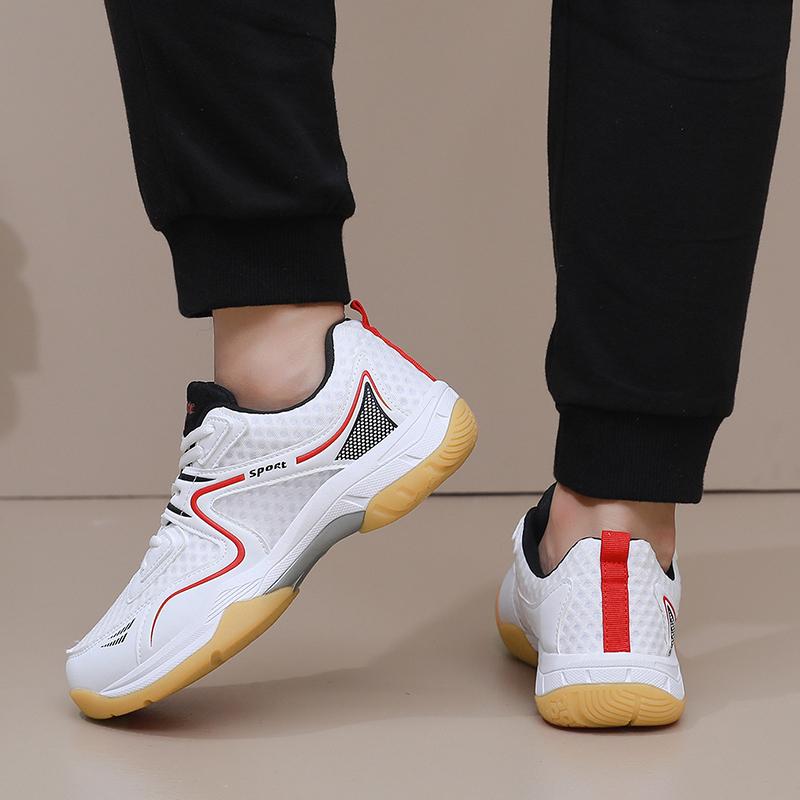 Men's Running Shoes Breathable Man Sports Sneakers Lace Up Comfort Casual Walking Shoes Athletic Training Footwear Badminton Shoes