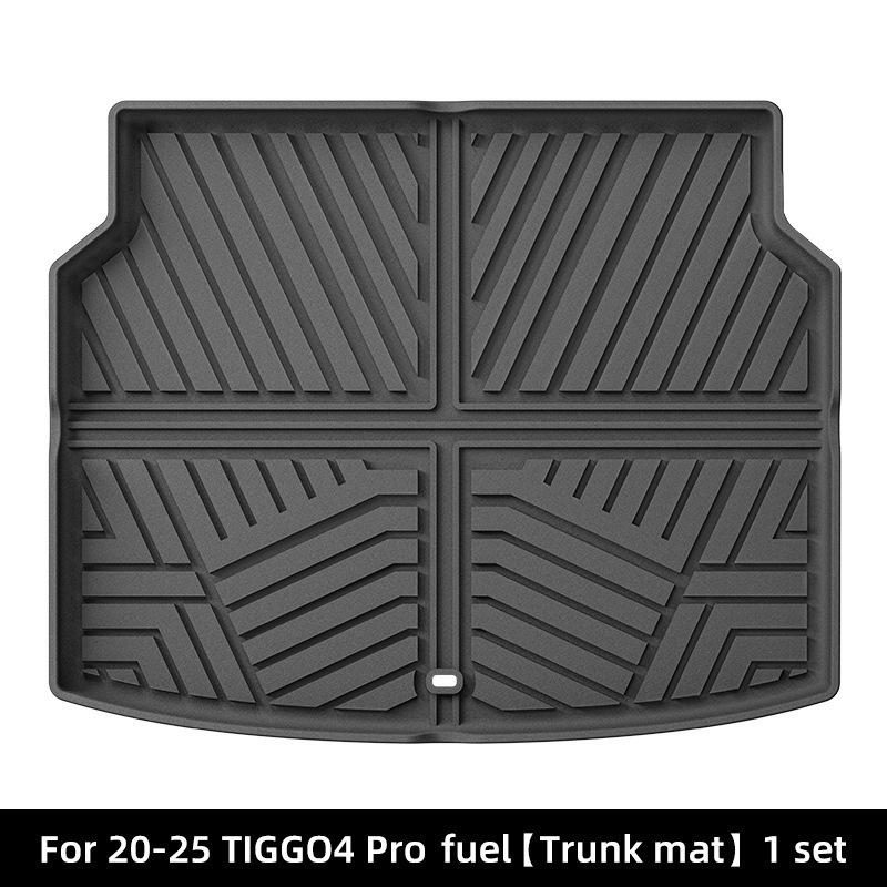 Tiggo 4 Pro/4 Car Floor Mats & TPE Trunk Mat for 2020-2025 Models - Eco-Friendly