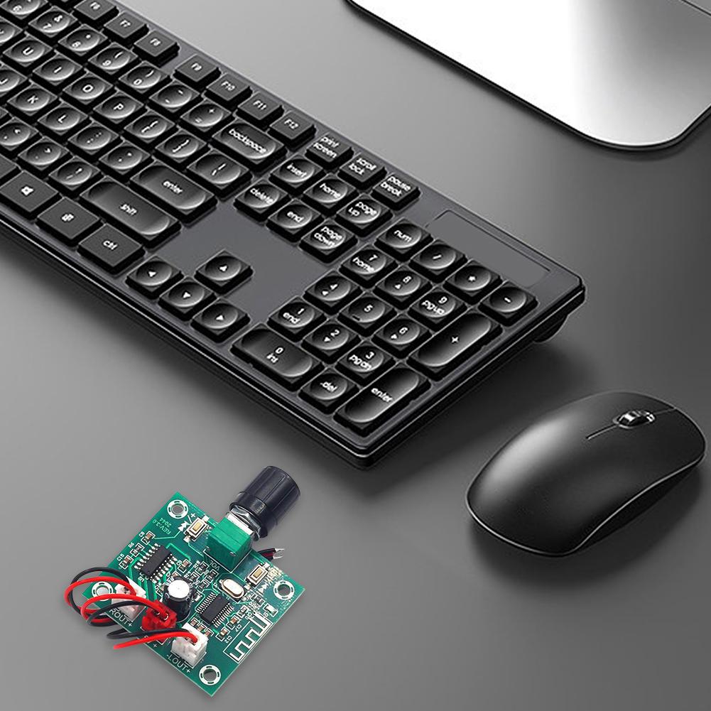 PAM8403 Audio Power Amplifier Board DC5V Bluetooth-compatible 5.0 DIY Wireless Speaker Amplifier Board 2 Channel