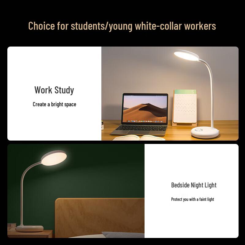 USB Rechargeable LED Desk Lamp