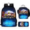 Roblox Printed Backpack, Children'S And Elementary School Bags