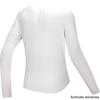 Anta Running Series Logo Solid Color Round Neck Long Sleeve Knit Top Women Tops Vanilla Cream 962445402-1