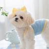 Breathable Summer Puppy Clothes Heart-shaped Print Pet Costume Sweet Cute Dog Vest  Spring Season