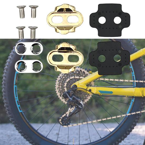 1 Set Bicycle Pedal Cleats Wear-resistant Copper Mountain Bike Premium Pedals Cleats