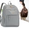 Schoolbag1011 Women's New Oxford Cloth Backpack Casual Anti-splashing Light Versatile Travel Bag Canvas Student School Bag