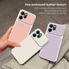For Oppo Reno13 F Case Oppo Reno14 F Cover Leather Case Luxury Lens Protection Case Protect Matte leather Back Cover