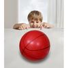 Soft Pvc Infant Baby Grabbing Small Basketball Inflatable Elastic Toy Ball 12cm For Children