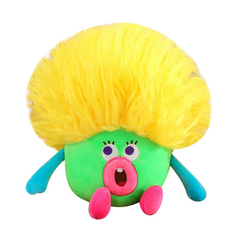 Funny Snot Bear Sausage Mouth Doll Keychain Bag Pendant Plush Toy Ugly Cute Doll For Girls Gift