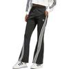 Adidas Originals Trefoil Flared Track Pants Women Bottoms Black IV9327