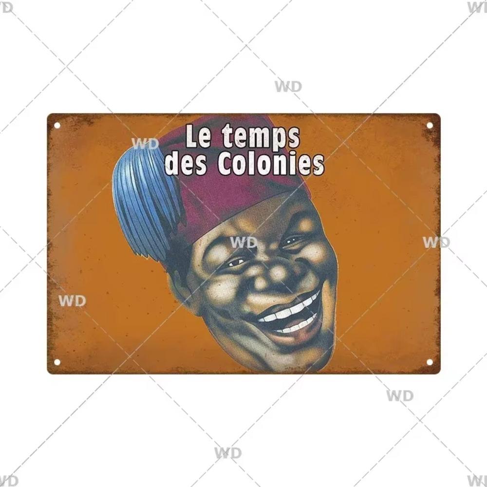 Chocolat Hot Drink Metal Poster Vintage Art Plate Signs Wall Deco Tin Sign Print Plaques Exquisite Crafts Decor Piece