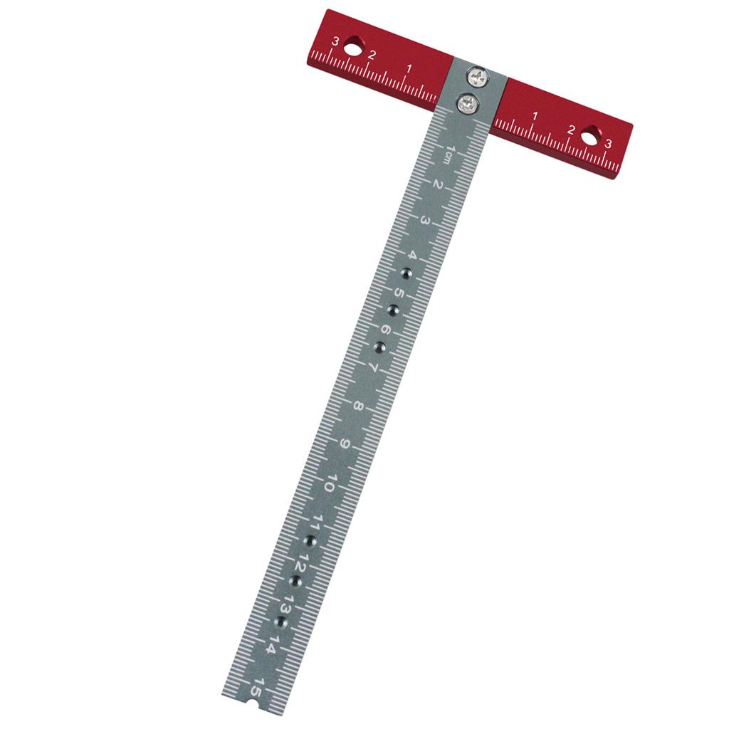 Precise T Square Ruler for Art Framing and Drafting Aluminum Alloy Measure Tool Accurate Angle Measurement Projects